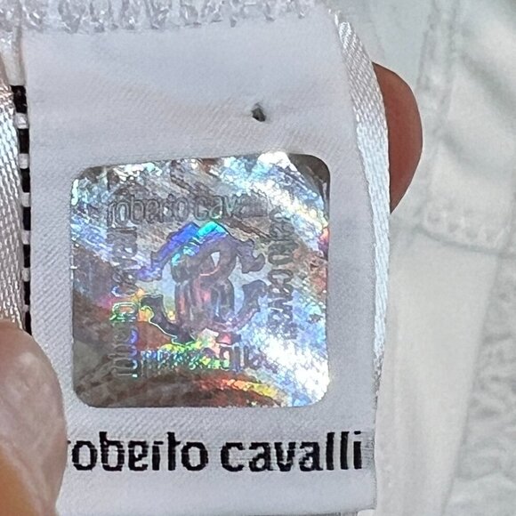 Roberto Cavalli Tank Top Leopard Animal Print Mesh Small - Picture 10 of 16